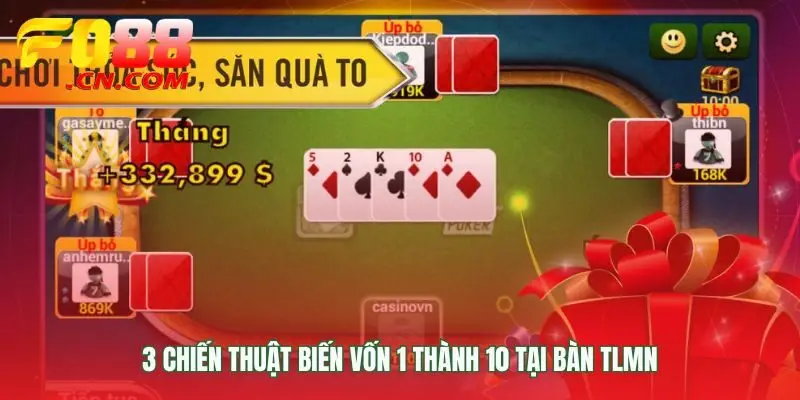 Những đòn tâm lý sắc bén làm chủ ván bài