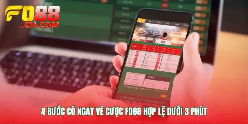 Đặt cược thể thao FO88 chỉ trong vài cú nhấp