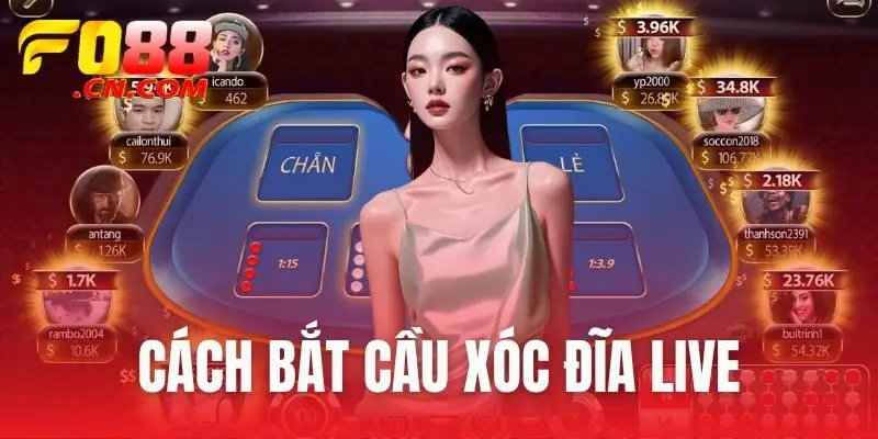 cách bắt cầu xóc đĩa live